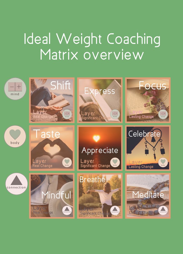 Ideal Weight Coaching Matrix Overview - Read First